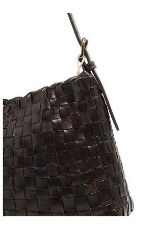 Dark Brown Hobo Salvage Shoulder Bag DRAGON DIFFUSION | 8170DARKBROWN